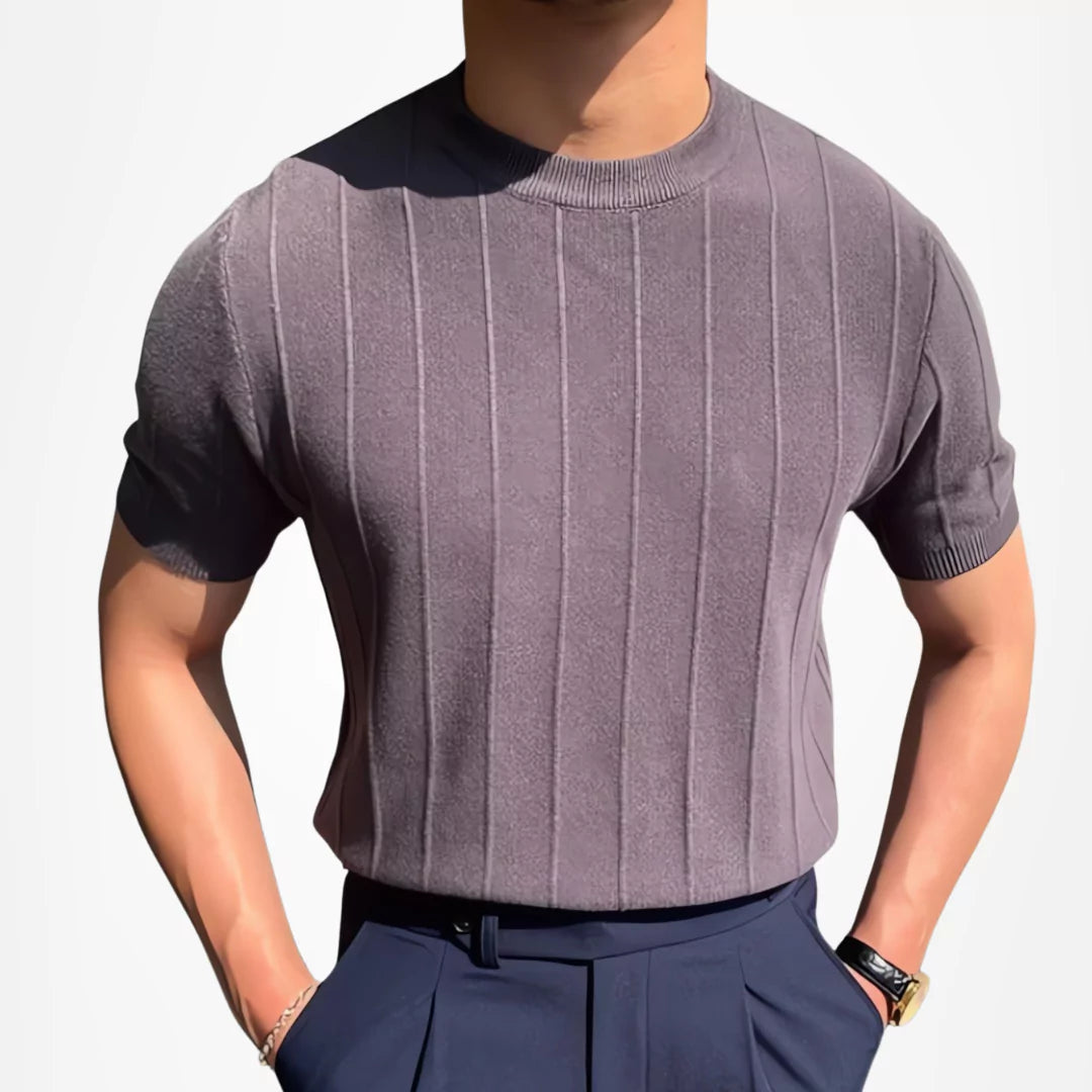 Stylish Ribbed Knit Shirt by Jack