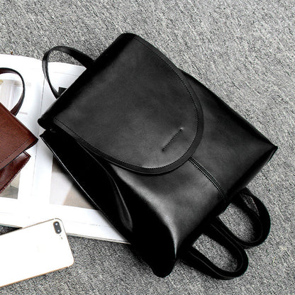 Chic CityStyle Women's Leather Backpack - Fashionable, Versatile, and Built to Last