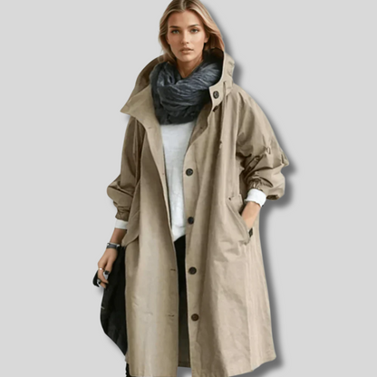 Dharra - Stylish Women’s Waterproof Trench Coat
