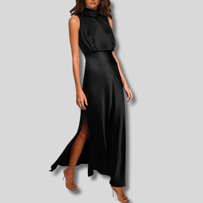 Thea - Chic Women's Dress with Stylish Slit
