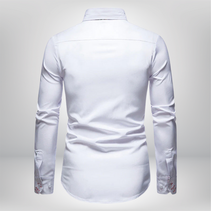 Elevate Your Style with the Benjamin Long Sleeve Chic Shirt