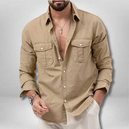 Brody - Trendy Cotton Shirt for a Chic Look
