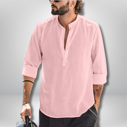 Kieran - Stylish Long-Sleeved Summer Shirt