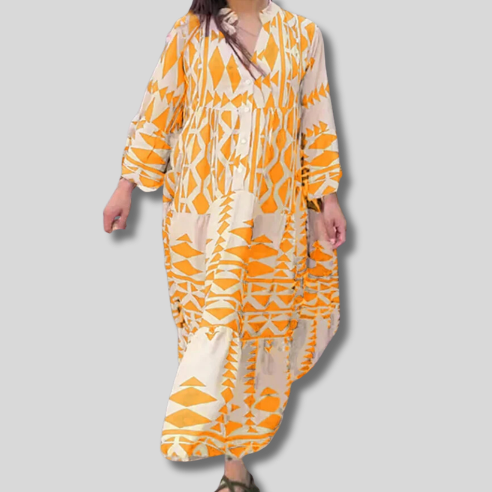 Lana - Women's Stunningly Elegant Maxi Dress with a Relaxed Fit