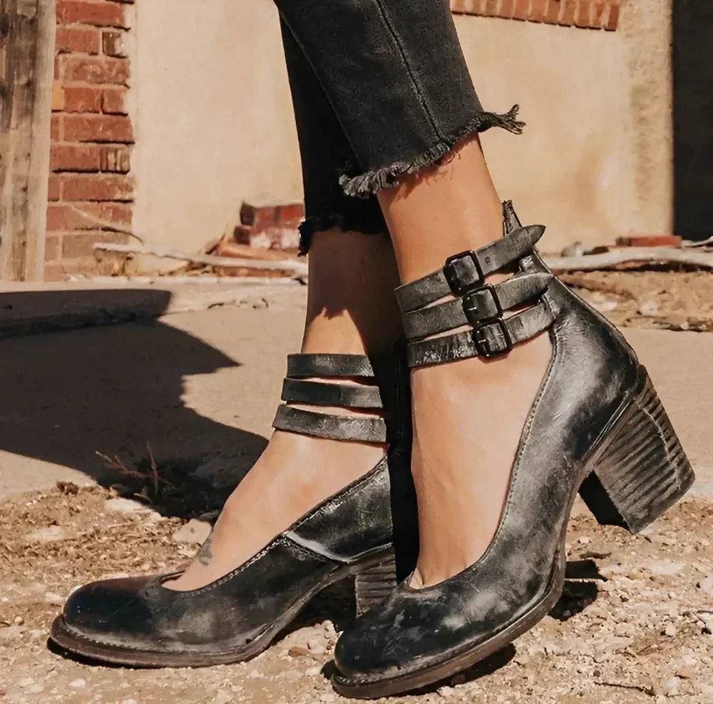 Chic Vintage Women's Boots by Mia