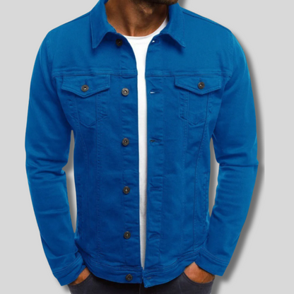 Elki - Stylish Men's Denim Jacket for Fashion-Forward Looks
