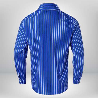 Nate - Vibrant Striped Shirt