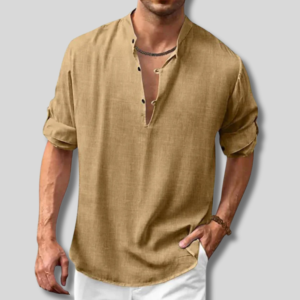 Dennis - Trendy Men's Shirt for a Chic Look