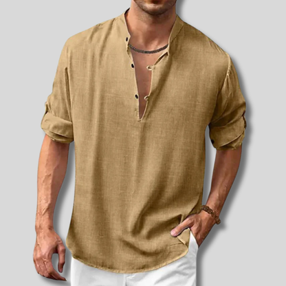 Dennis - Trendy Men's Shirt for a Chic Look