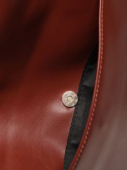 Chic Everyday BB Tote - Stylish Faux Leather Design with Ample Space for Ladies