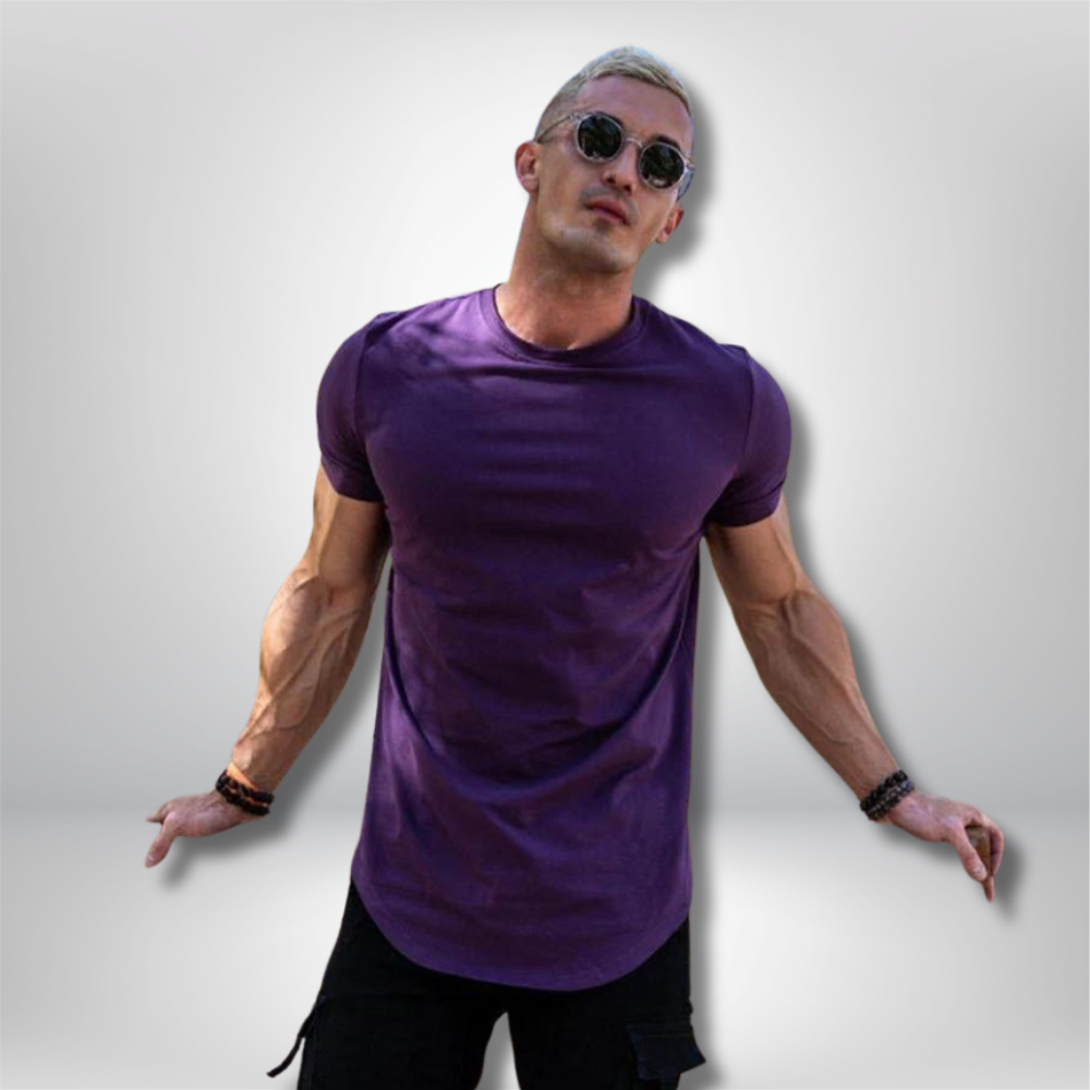 Jake - Stylish Stretch Slim Fit Tee