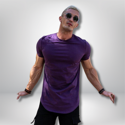 Jake - Stylish Stretch Slim Fit Tee