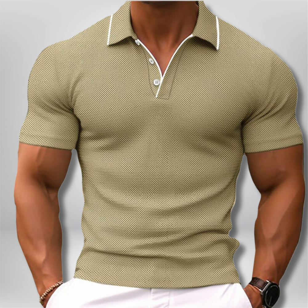 Travis - Stylish Muscle Fit Polo for a Sleek Look