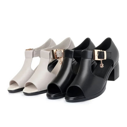 Audrey | Stylish Orthopedic Heeled Sandals for Ultimate Comfort