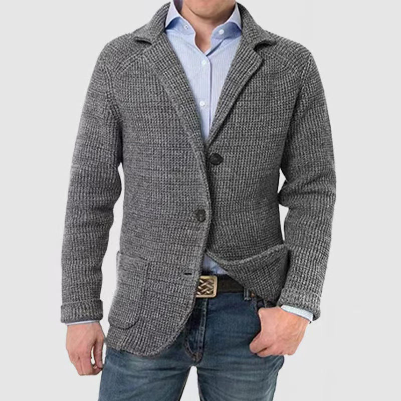 Liam - Stylish Long-Sleeved Jacket with Chic Chapel Pocket