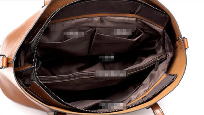 Chic Vintage Leather Shoulder Bag