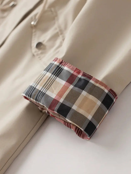 Kiah - Stylish Women's Long Sleeve Rain Coat for Elegance in Any Weather