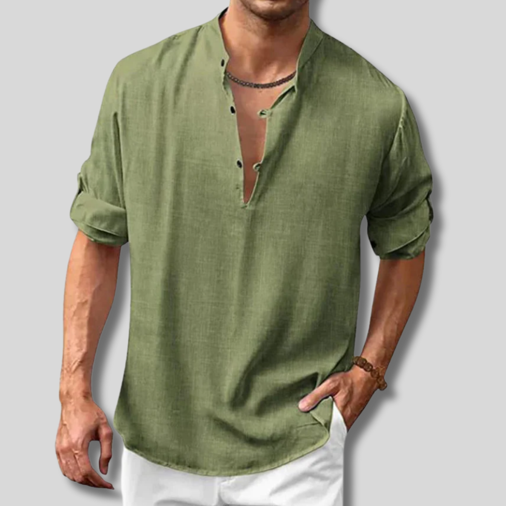 Dennis - Trendy Men's Shirt for a Chic Look