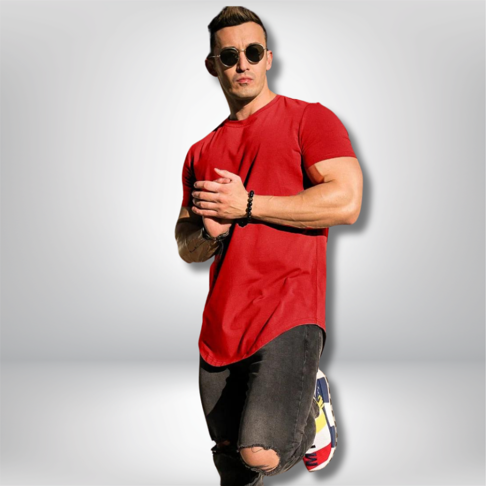 Jake - Stylish Stretch Slim Fit Tee