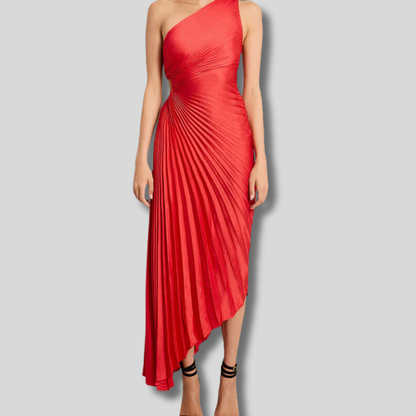 Tiffany - Stunning Pleated Maxi Dress for Effortless Elegance
