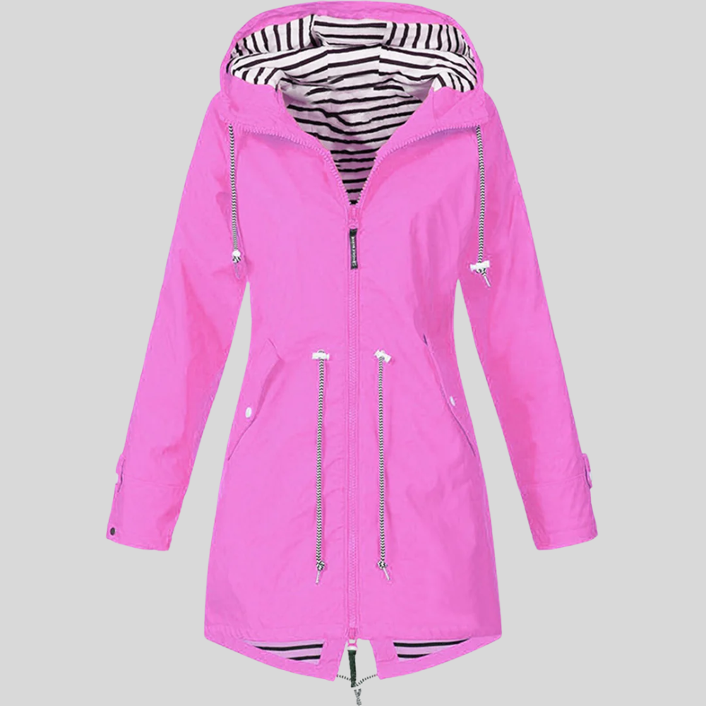 Zenya - Stylish Women's Waterproof Rain Jacket