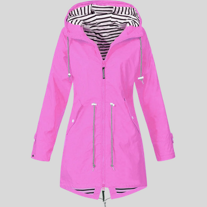 Zenya - Stylish Women's Waterproof Rain Jacket
