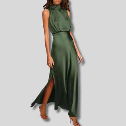 Thea - Chic Women's Dress with Stylish Slit
