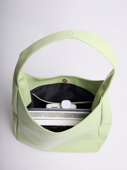 Chic Everyday BB Tote - Stylish Faux Leather Design with Ample Space for Ladies