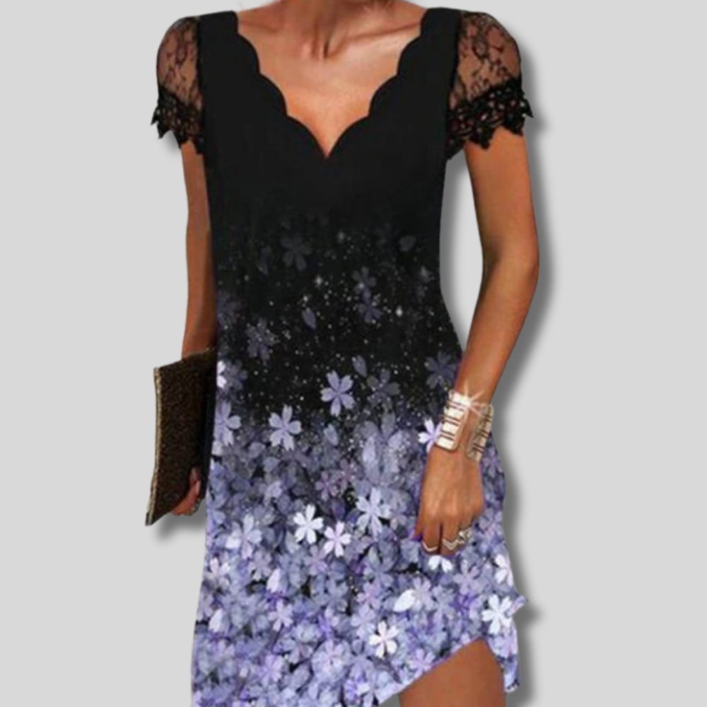 Stunning Dress Adorned with Exquisite Details