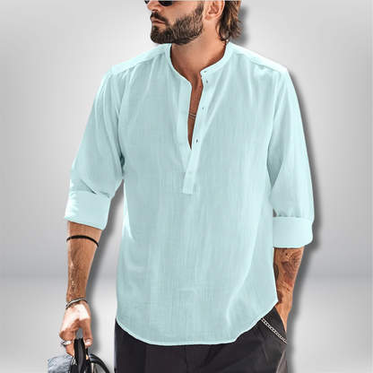 Kieran - Stylish Long-Sleeved Summer Shirt
