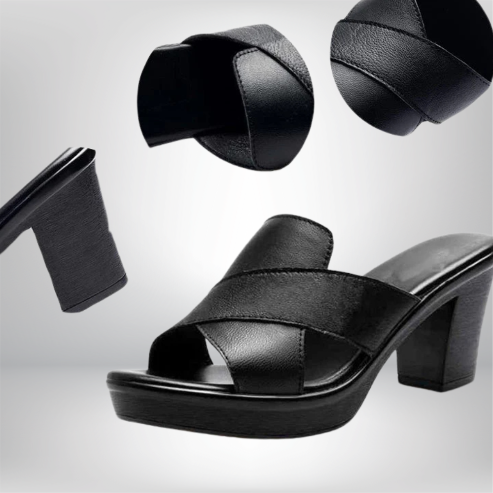Elevate Your Style with Millie - Chic High Heel Platform Sandals