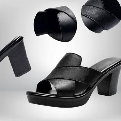 Elevate Your Style with Millie - Chic High Heel Platform Sandals