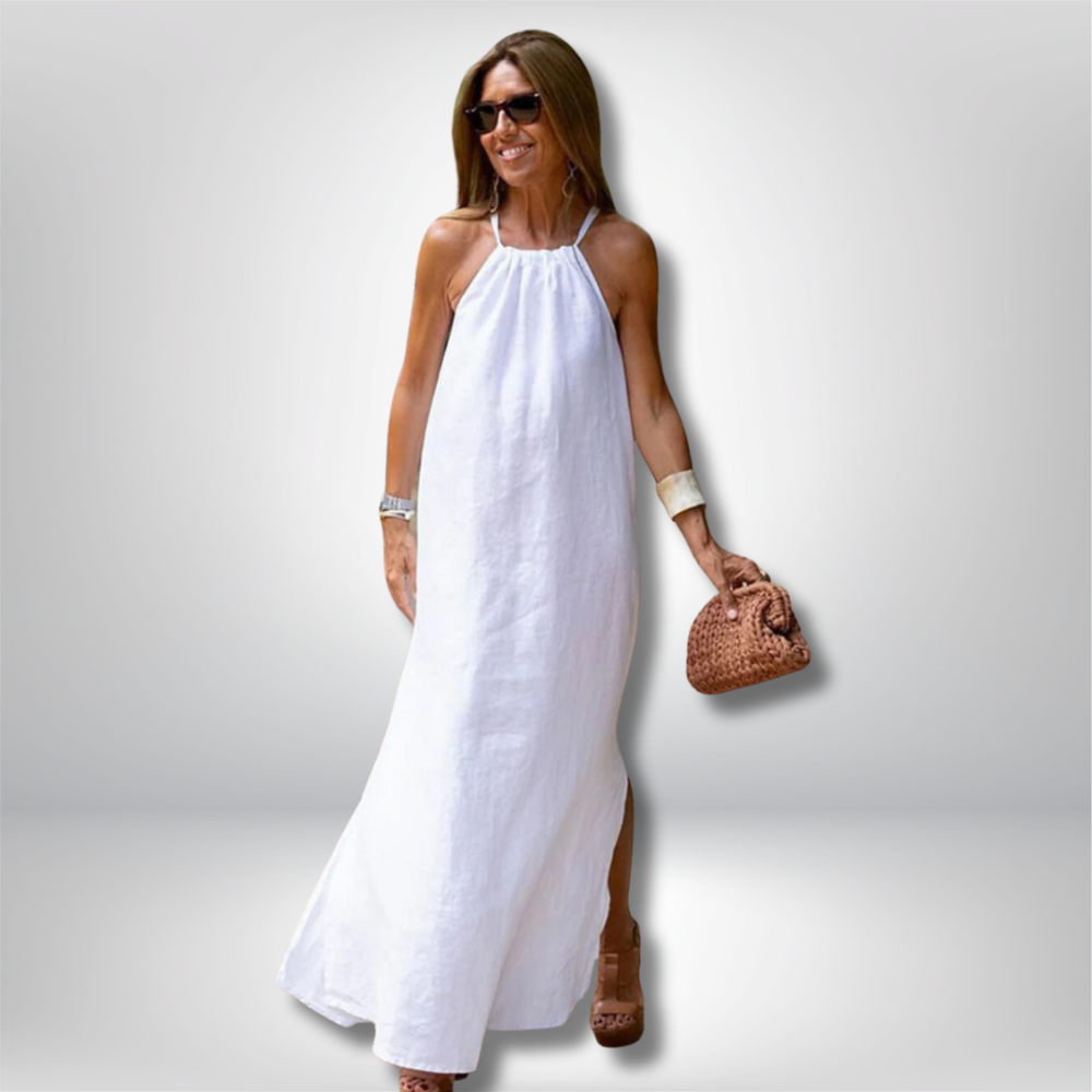 Ivy - Elegant Long Summer Dress for Effortless Chic