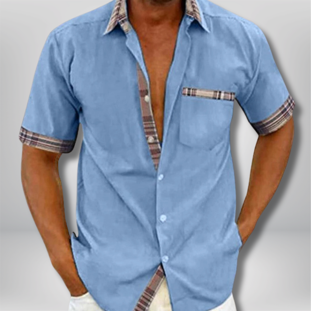 Patrick - Stylish Short-Sleeve Shirt for Effortless Elegance