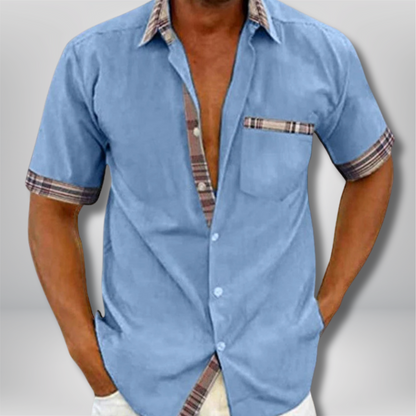 Patrick - Stylish Short-Sleeve Shirt for Effortless Elegance