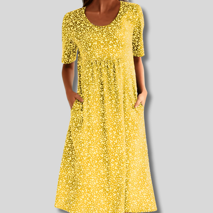 Qahira - Stylish Round Neck Casual Dress for Every Occasion