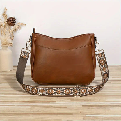 Chic Vegan Shoulder Bag - Stylish & Eco-Friendly!
