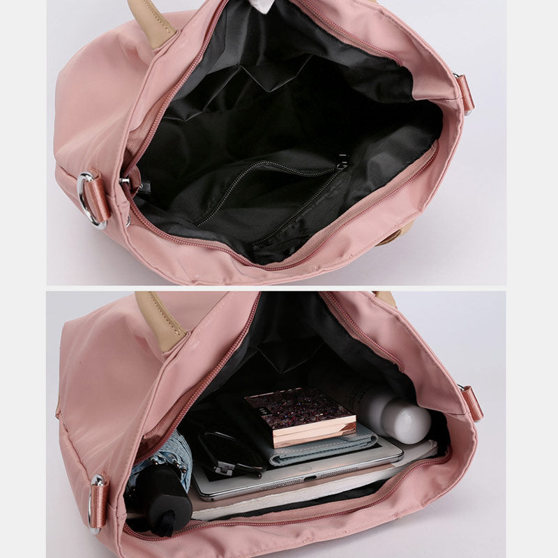 Spacious and Stylish Waterproof Crossbody Handbag for College Life