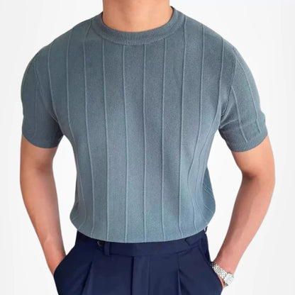 Stylish Ribbed Knit Shirt by Jack