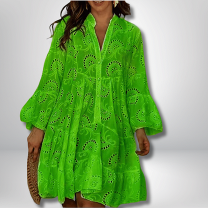 Brooklyn - Stunning Embroidered Elegance Dress