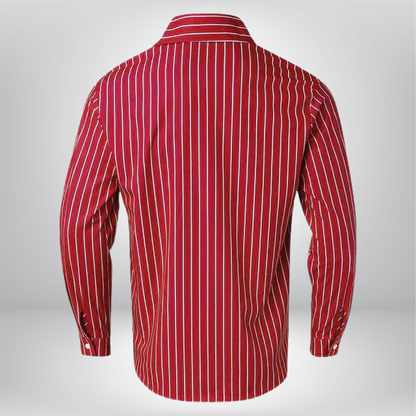 Nate - Vibrant Striped Shirt