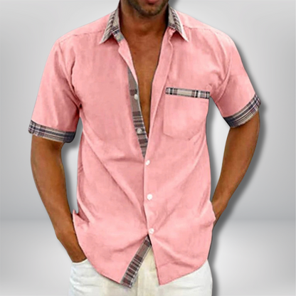 Patrick - Stylish Short-Sleeve Shirt for Effortless Elegance