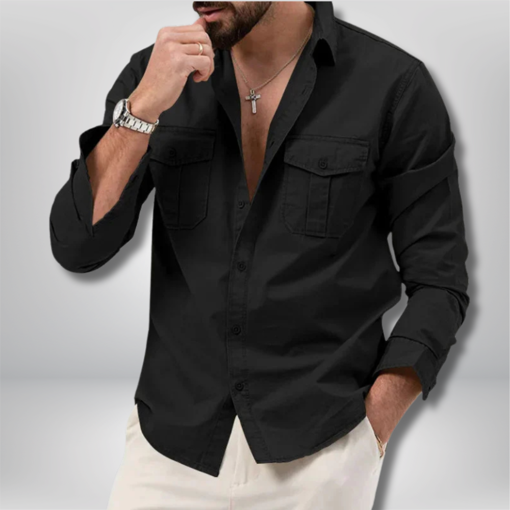 Brody - Trendy Cotton Shirt for a Chic Look