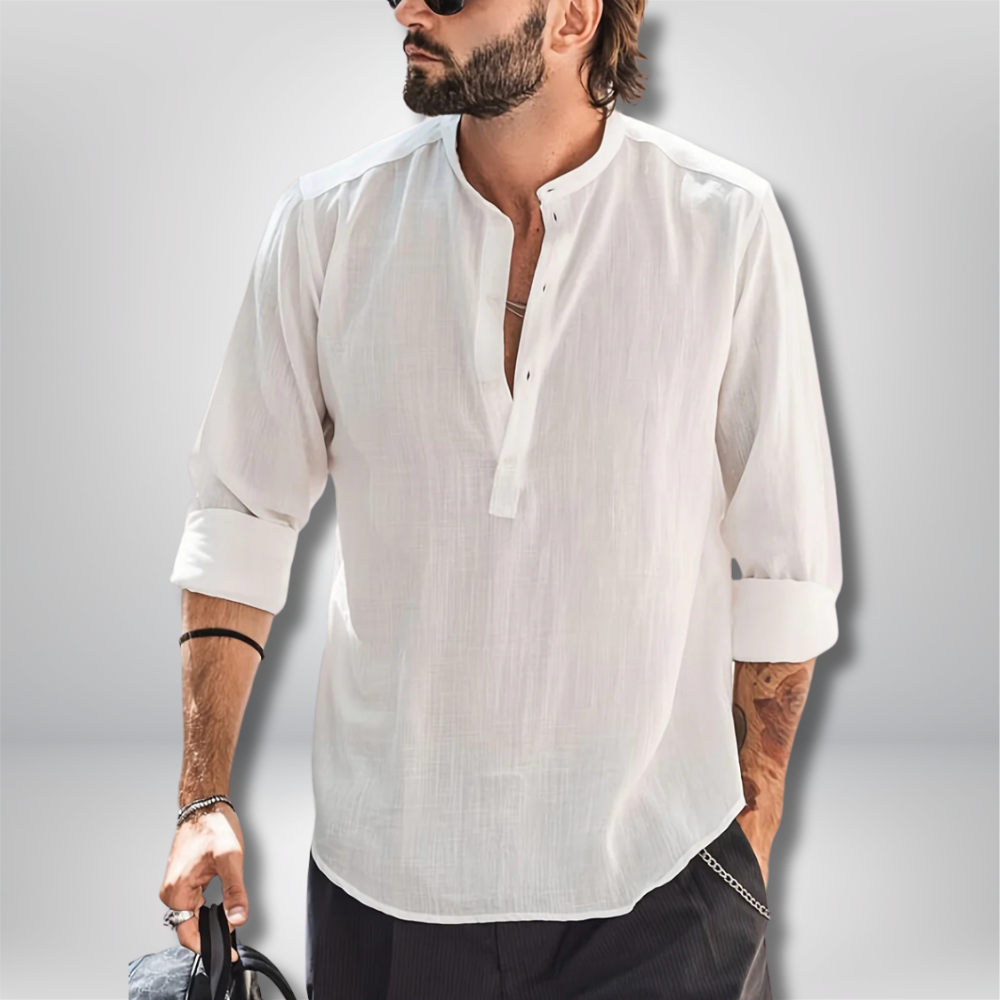 Kieran - Stylish Long-Sleeved Summer Shirt