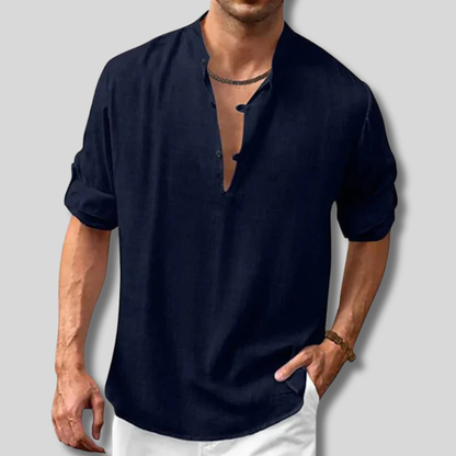 Dennis - Trendy Men's Shirt for a Chic Look