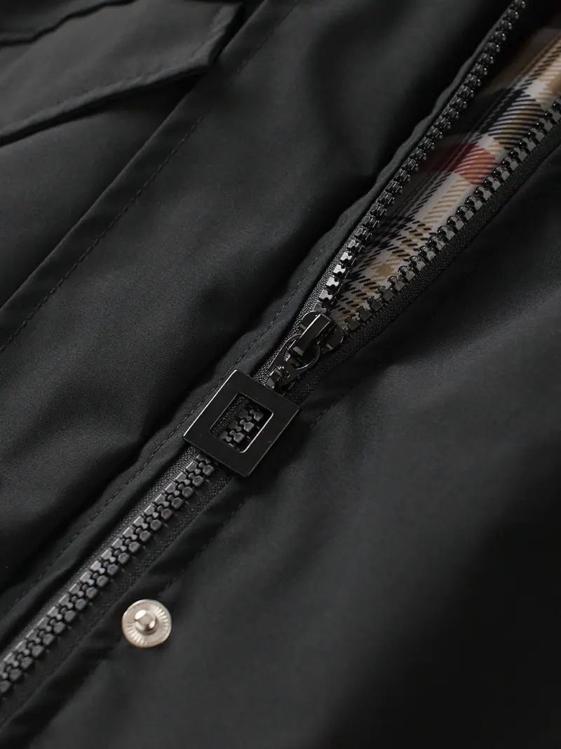 Kiah - Stylish Women's Long Sleeve Rain Coat for Elegance in Any Weather