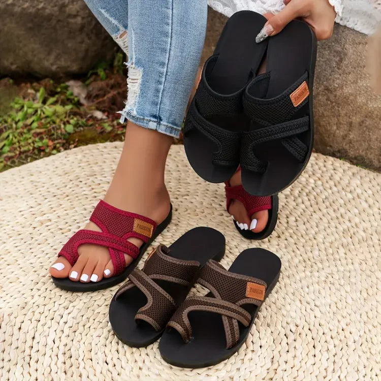 Lyn | Chic Mesh Slide Sandals for Effortless Style