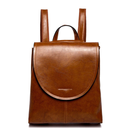 Chic CityStyle Women's Leather Backpack - Fashionable, Versatile, and Built to Last