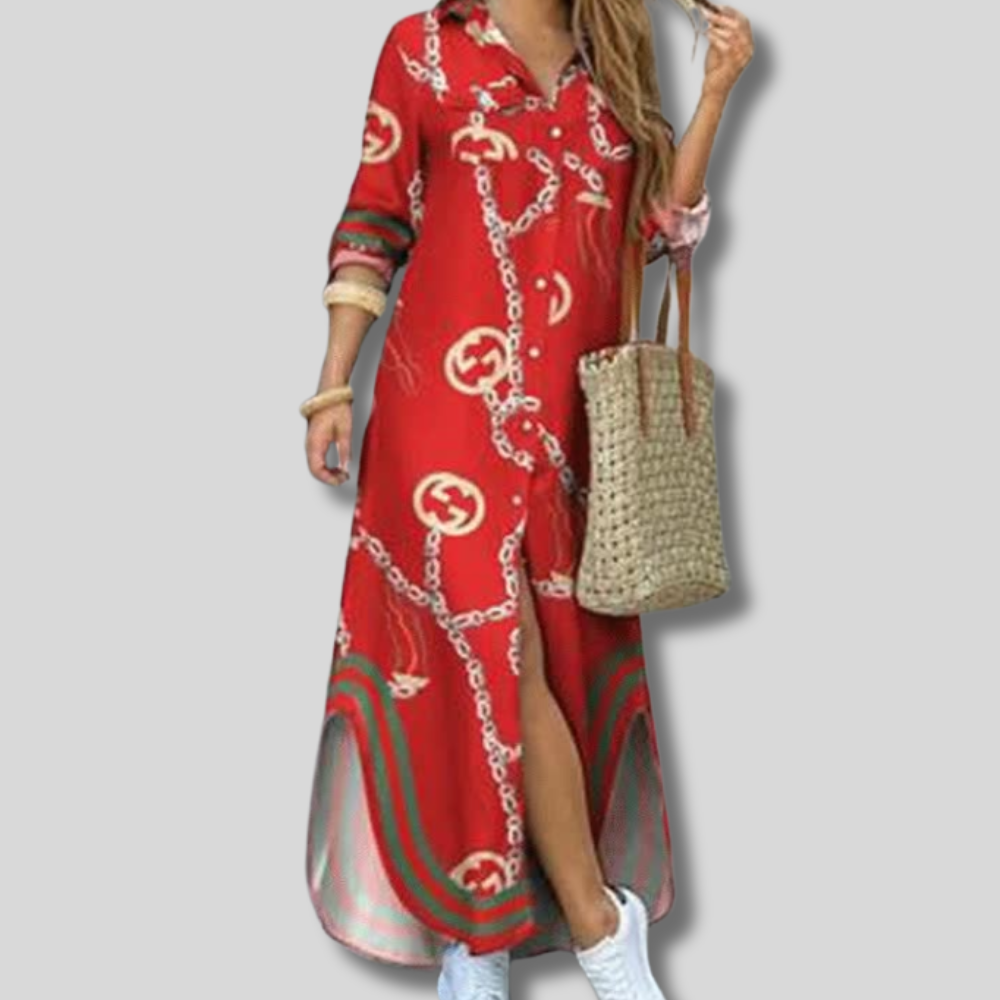 Chic Long Street Fashion Dress