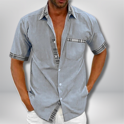 Patrick - Stylish Short-Sleeve Shirt for Effortless Elegance